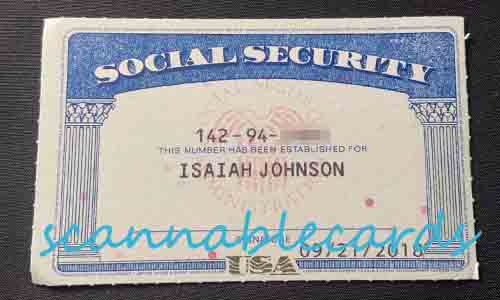 SSN Card