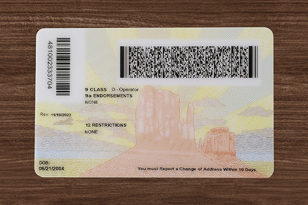 Arizona Fake ID (2025 version)