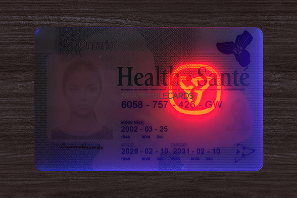Ontario OHIP Health Card