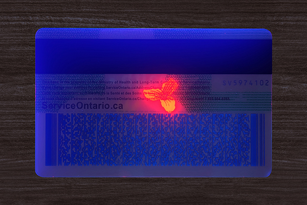 Ontario OHIP Health Card